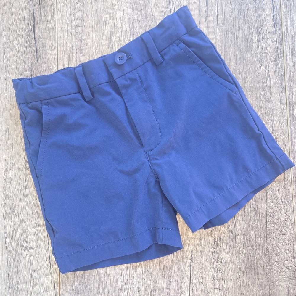 Vineyard Vines Performance Breaker Shorts Navy Blue Toddler Boys 2T Stretch